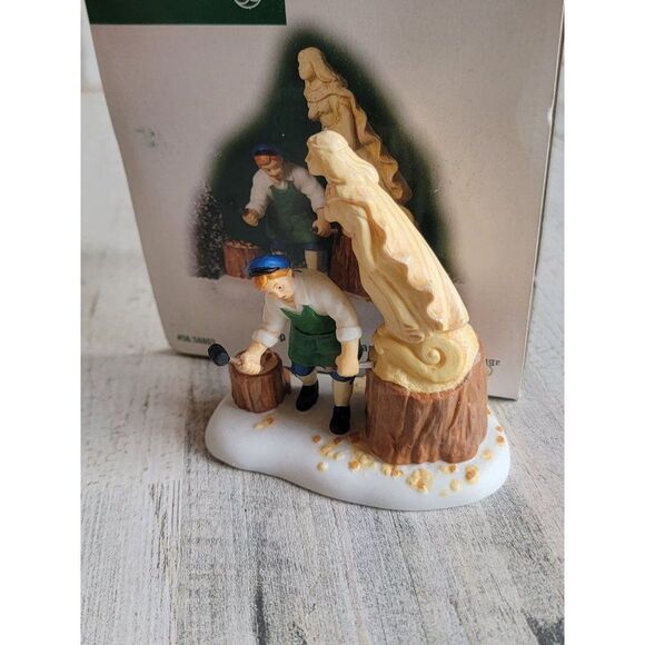 Dept 56 58803 Ship Figurehead Carver dickens village accessory xmas - Picture 2 of 7